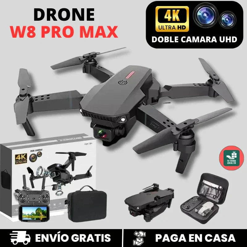 Dron con doble cámara 4K + Maletín (GRATIS) - EDICIÓN LIMITADA