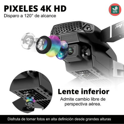 Dron con doble cámara 4K + Maletín (GRATIS) - EDICIÓN LIMITADA