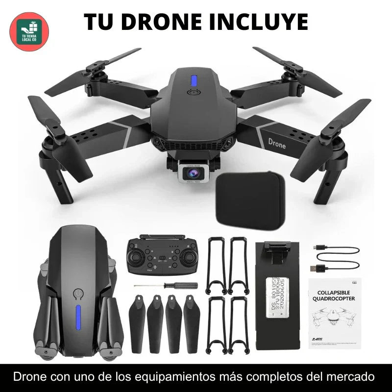 Dron con doble cámara 4K + Maletín (GRATIS) - EDICIÓN LIMITADA